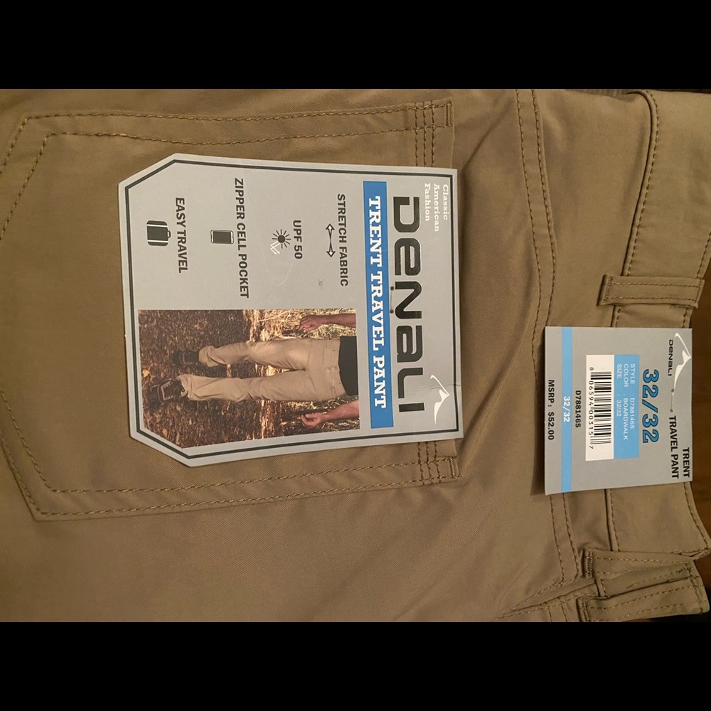 Classic khaki pants